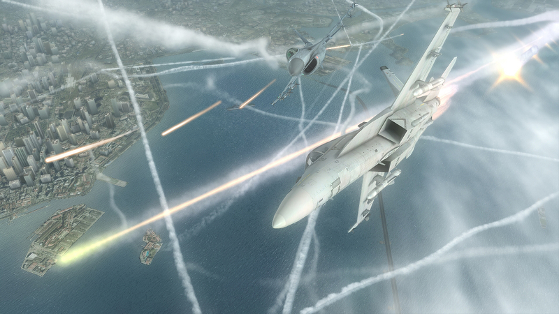 Illustration for article titled Tom Clancy's H.A.W.X. Hands-On